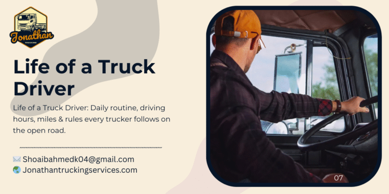 life of a truck driver