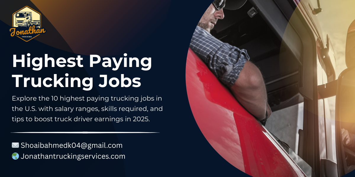 highest paying trucking jobs