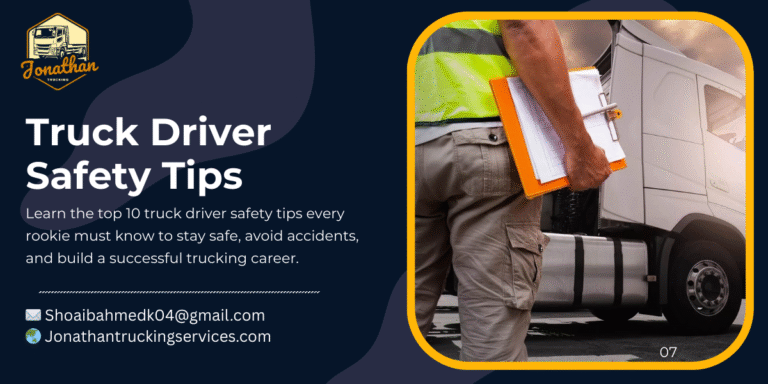 truck driver safety tips