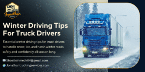 winter driving tips for truck drivers