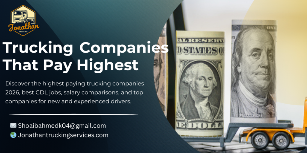 highest paying trucking companies 2026